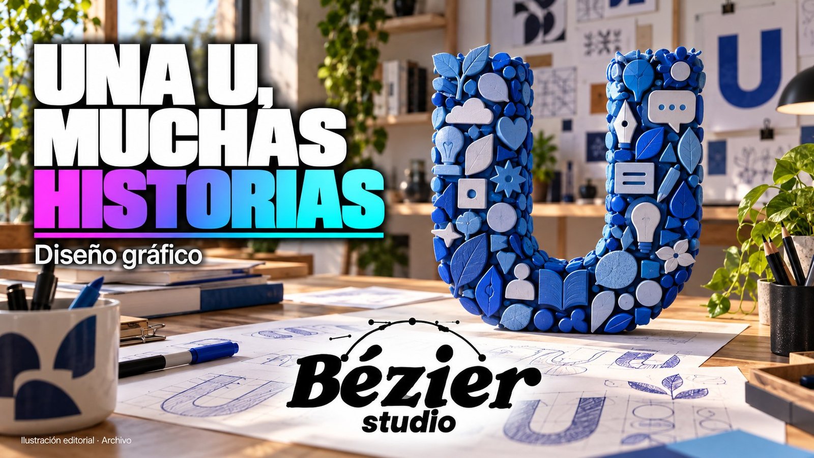 Unilever: una letra que reúne pequeños símbolos para contar una empresa