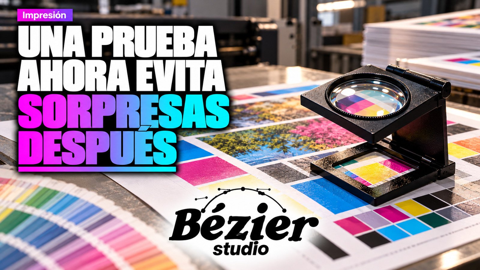 Prueba de color: qué necesitas comprobar antes de decir que está aprobada