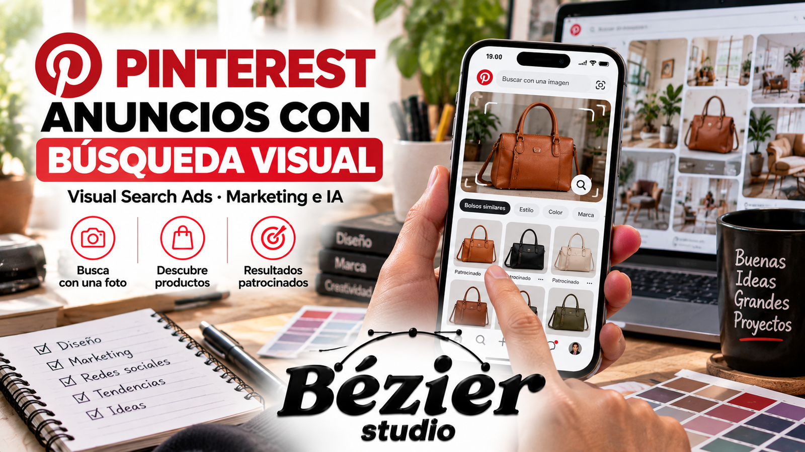 ¡Pinterest revoluciona la publicidad! Ahora las marcas podrán mostrar anuncios cuando busques productos con imágenes