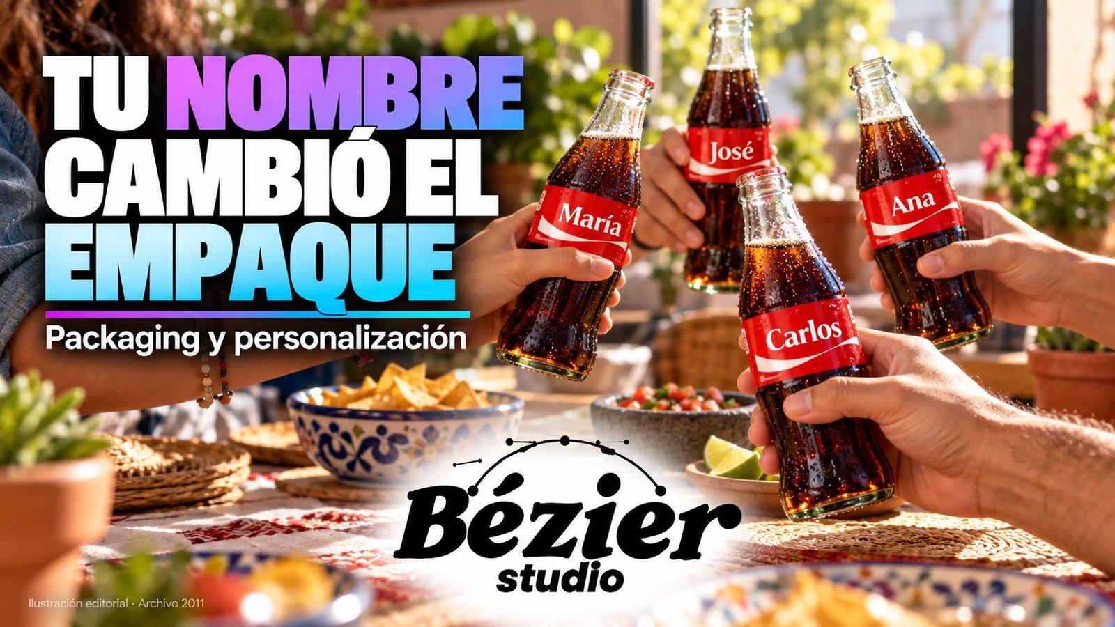 Share a Coke convirtió el empaque en una invitación personal