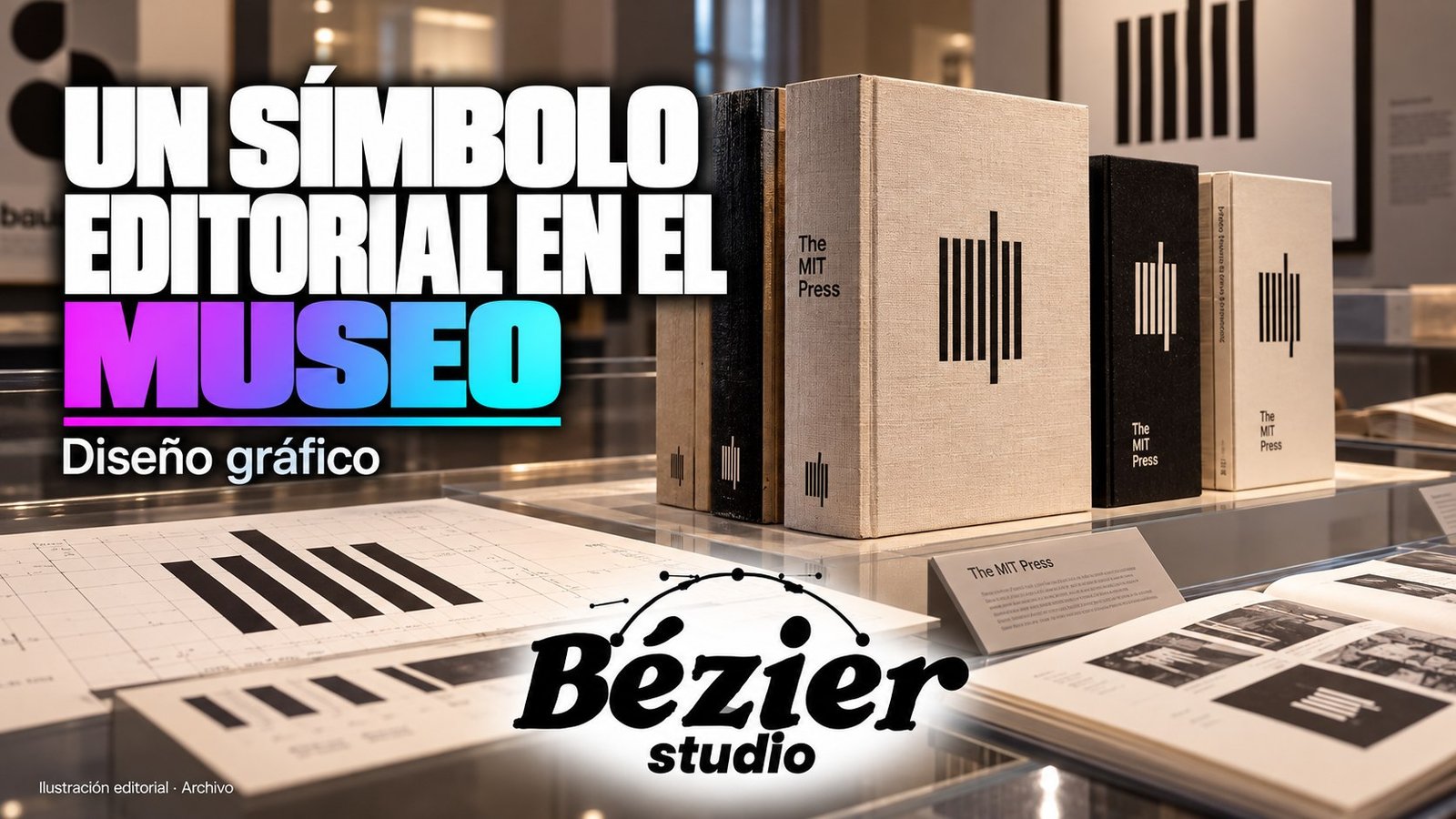 El símbolo de MIT Press llega al MoMA y recuerda el valor del diseño editorial