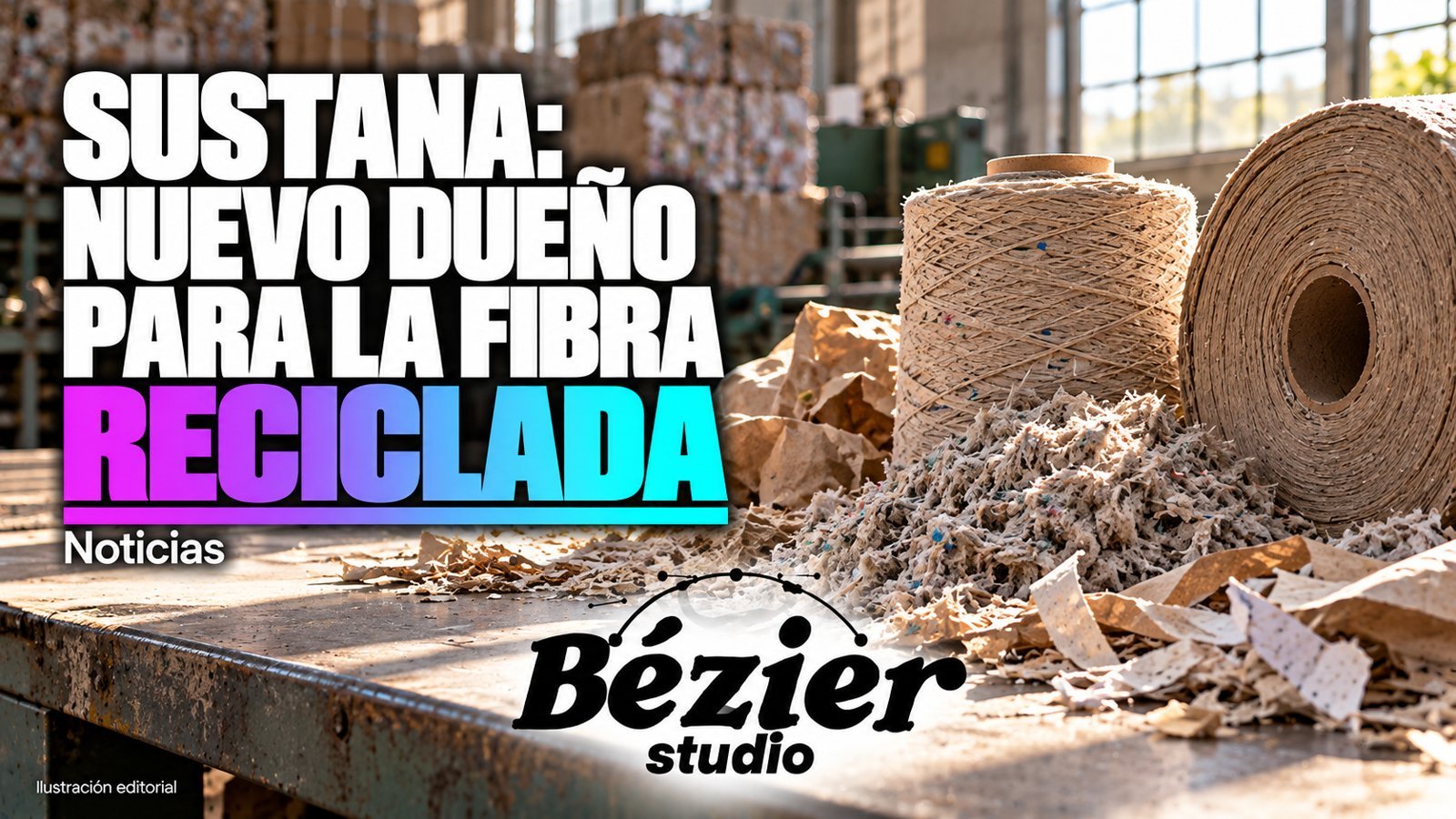 Sustana cambia de dueño: qué busca Hivest en la fibra reciclada