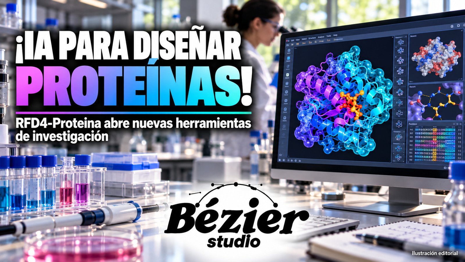 RFD4-Proteina llega como modelo abierto para el diseño de proteínas