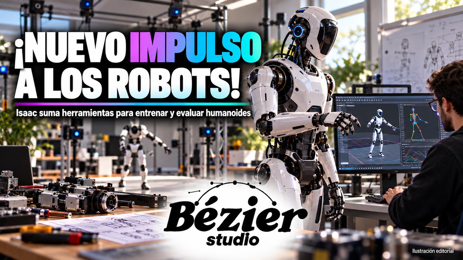 Isaac se amplía con un humanoide de referencia y herramientas para robótica