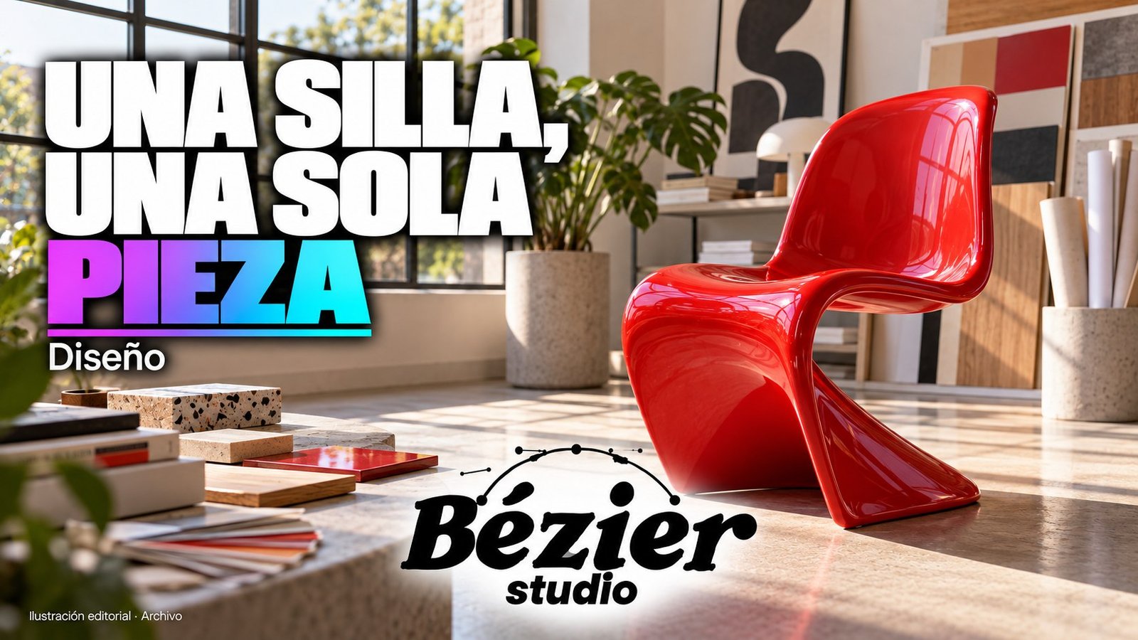 Panton Chair: el largo camino para fabricar una silla de una sola pieza
