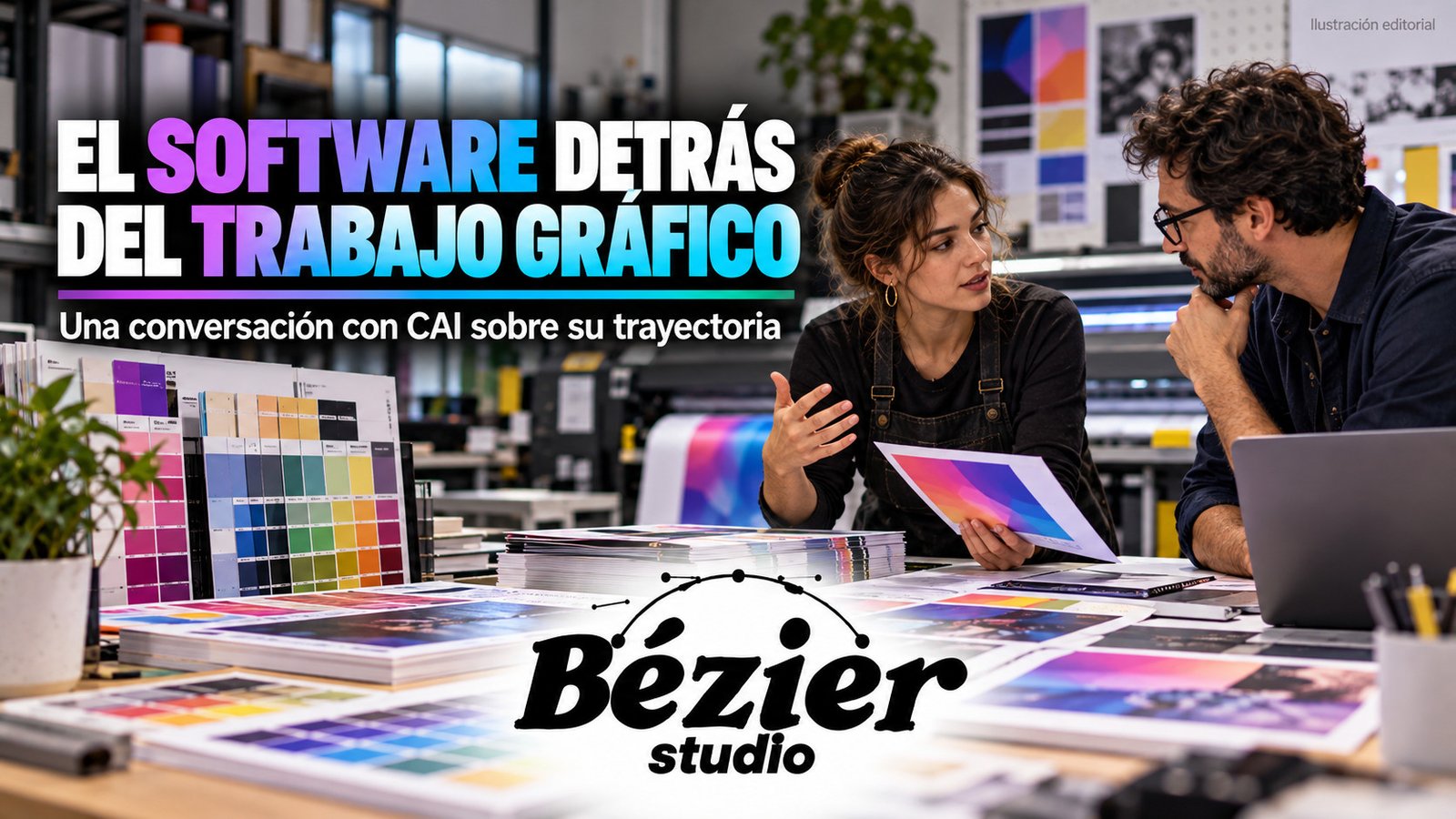Una entrevista con CAI pone el foco en el software de la producción gráfica
