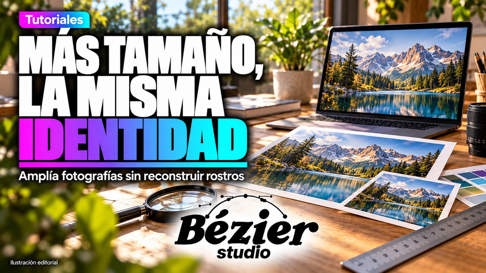Más tamaño, la misma identidad: amplía fotografías sin reconstruir los rostros