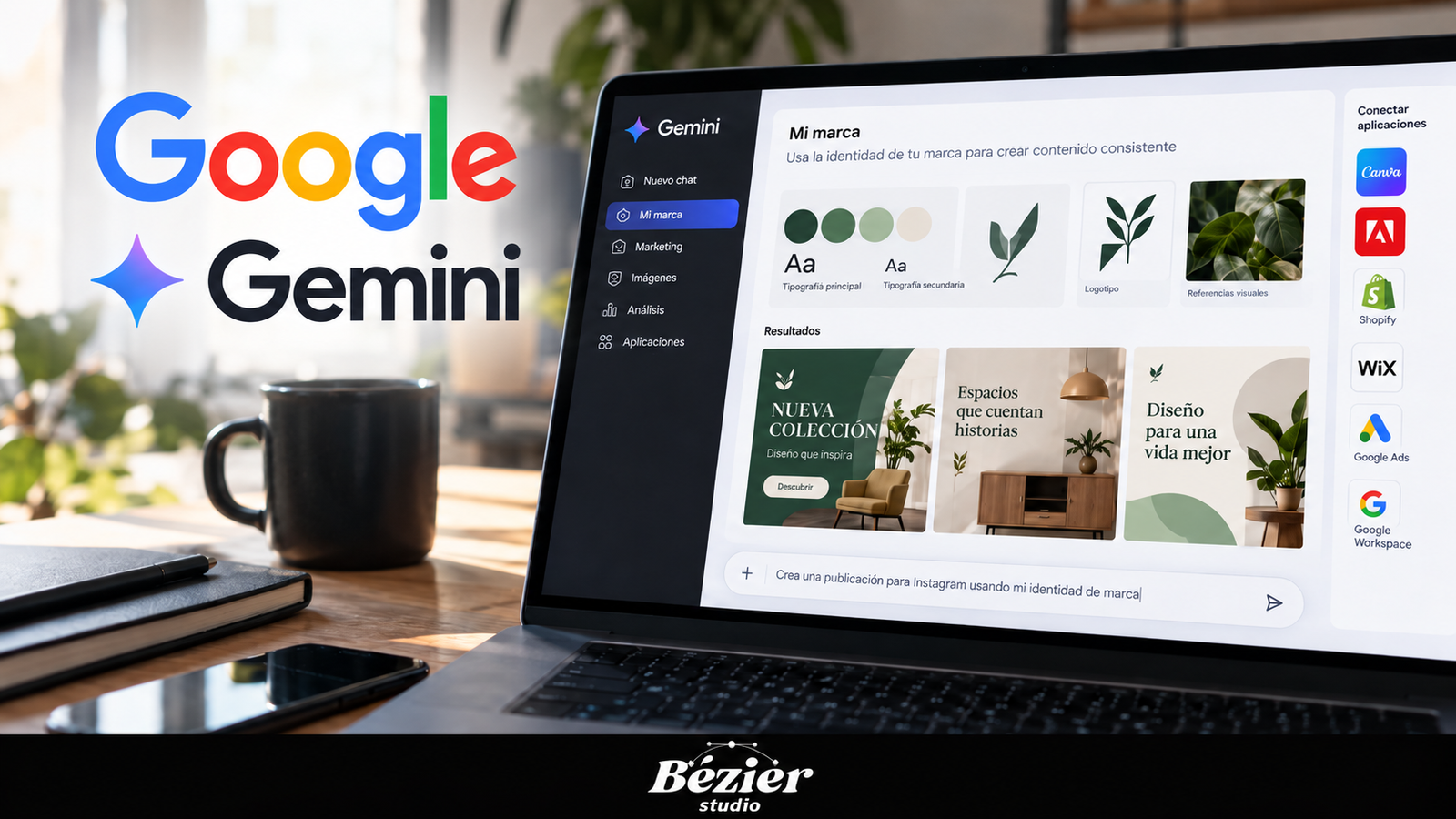 ¡Google sorprende con Gemini! Ahora puede recordar tu marca y crear publicidad con inteligencia artificial