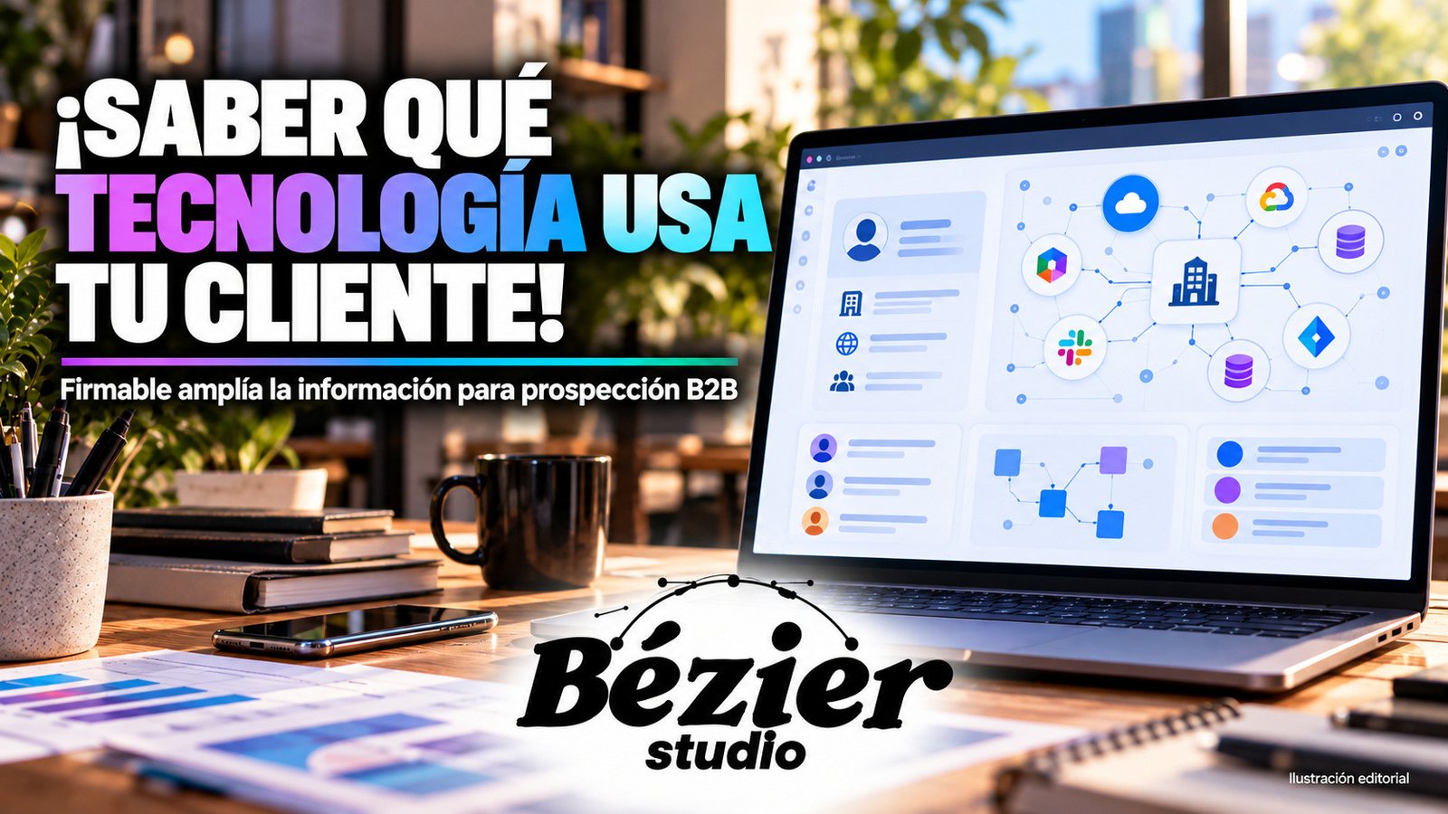Firmable amplía la prospección B2B con señales sobre la tecnología que usan las empresas