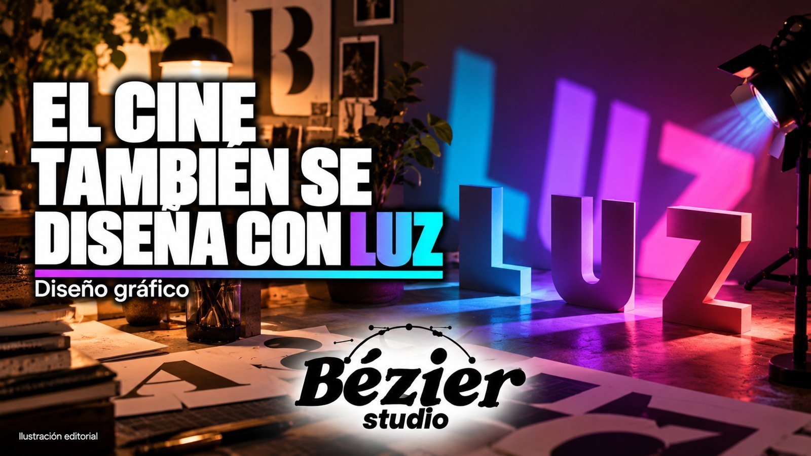 El BFI lleva luz real a su nueva identidad: cine convertido en letras, color y movimiento