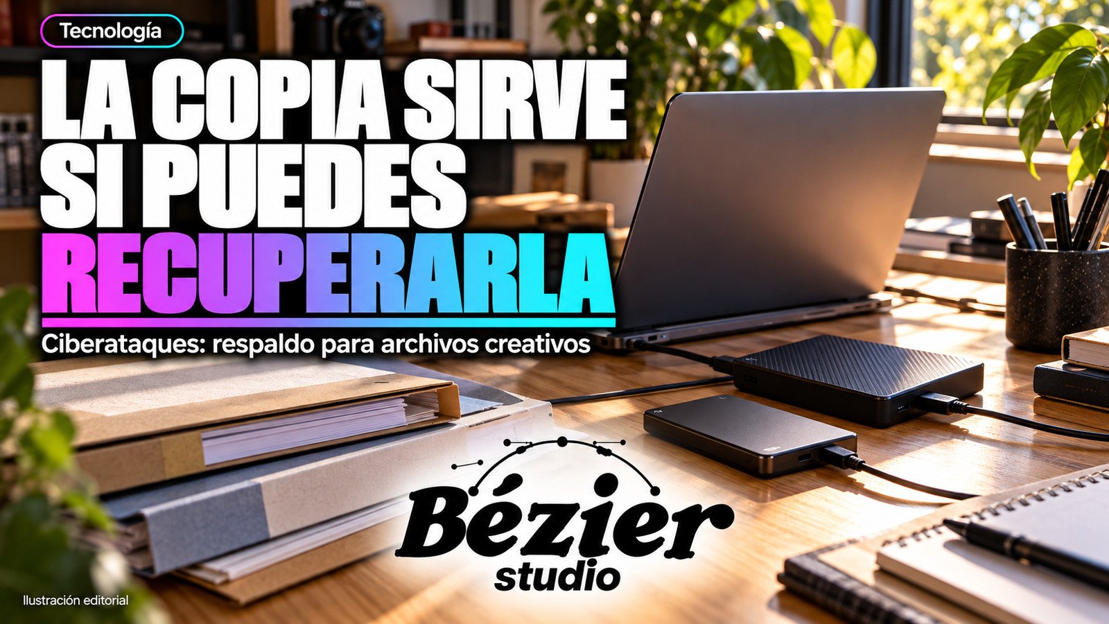 Ciberataques en las búsquedas: la copia de un proyecto solo sirve si puedes recuperarlo