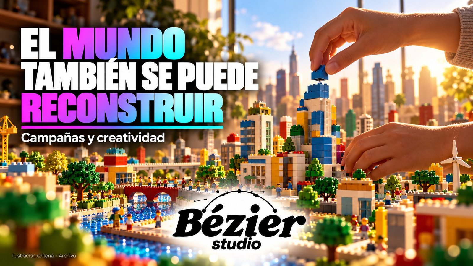 LEGO lanzó Rebuild the World para convertir la creatividad en un territorio de marca