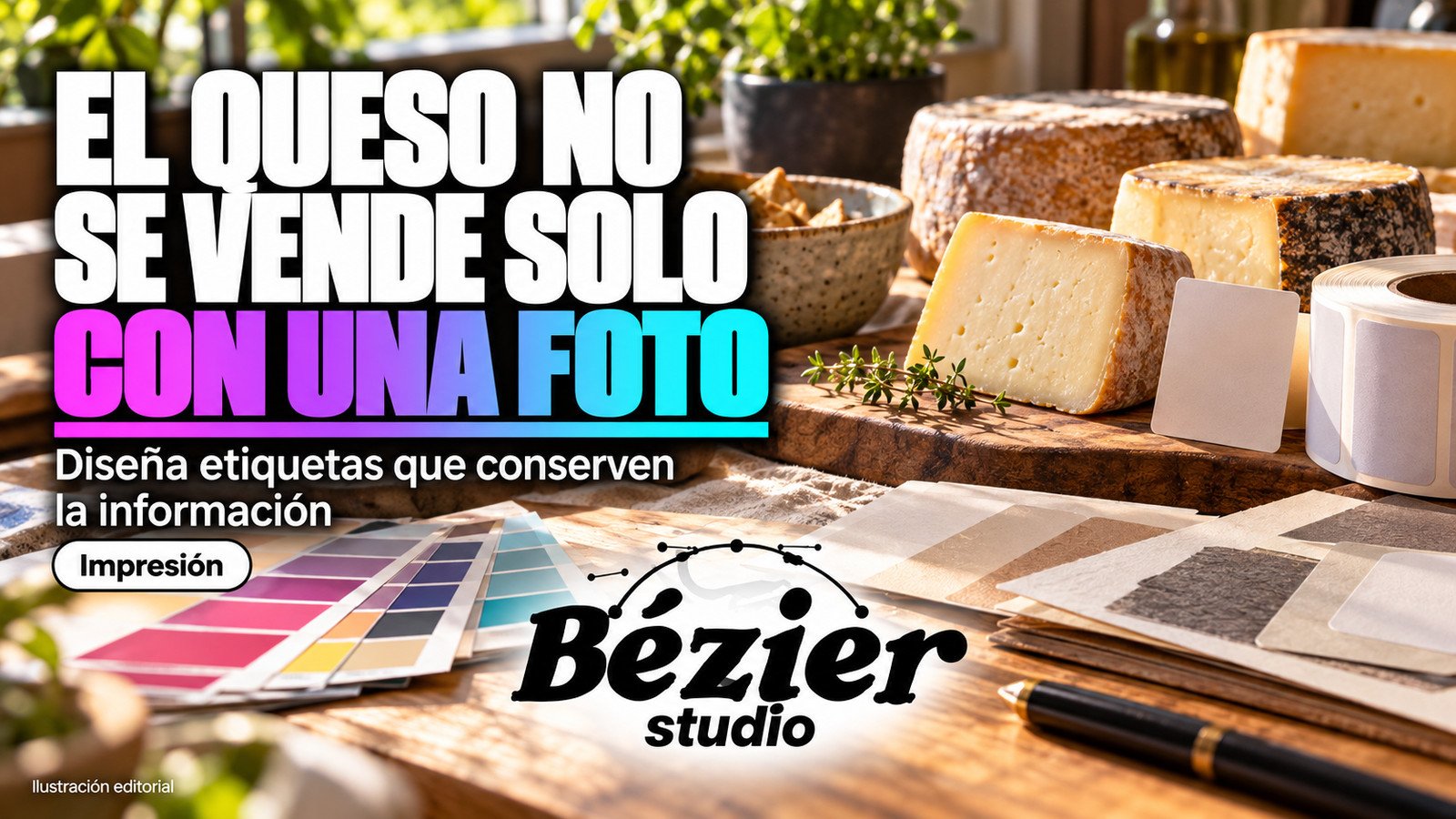Queso en tendencia: una etiqueta bonita todavía tiene que explicar qué producto contiene