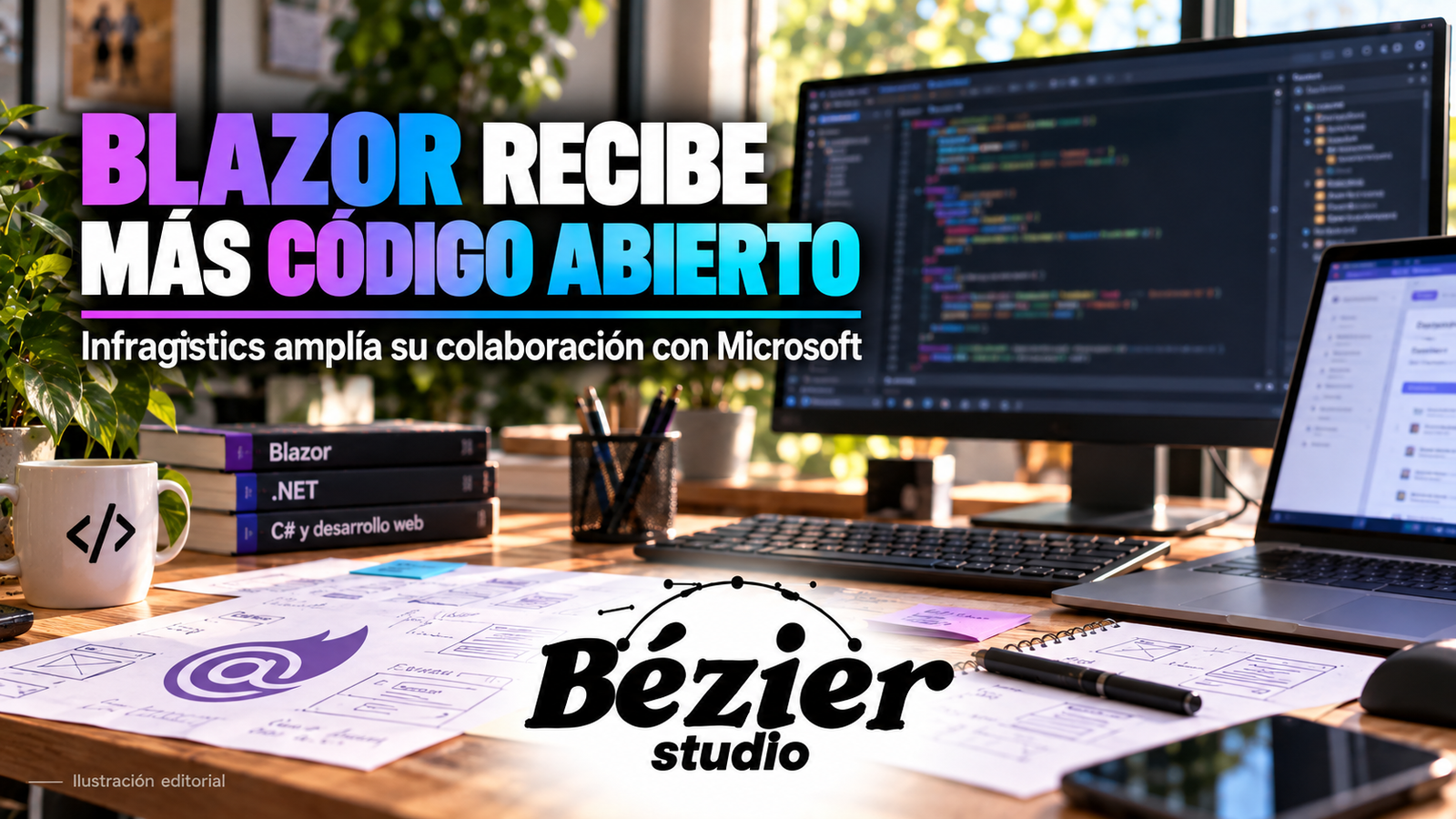 Infragistics aportará código a Blazor junto con Microsoft