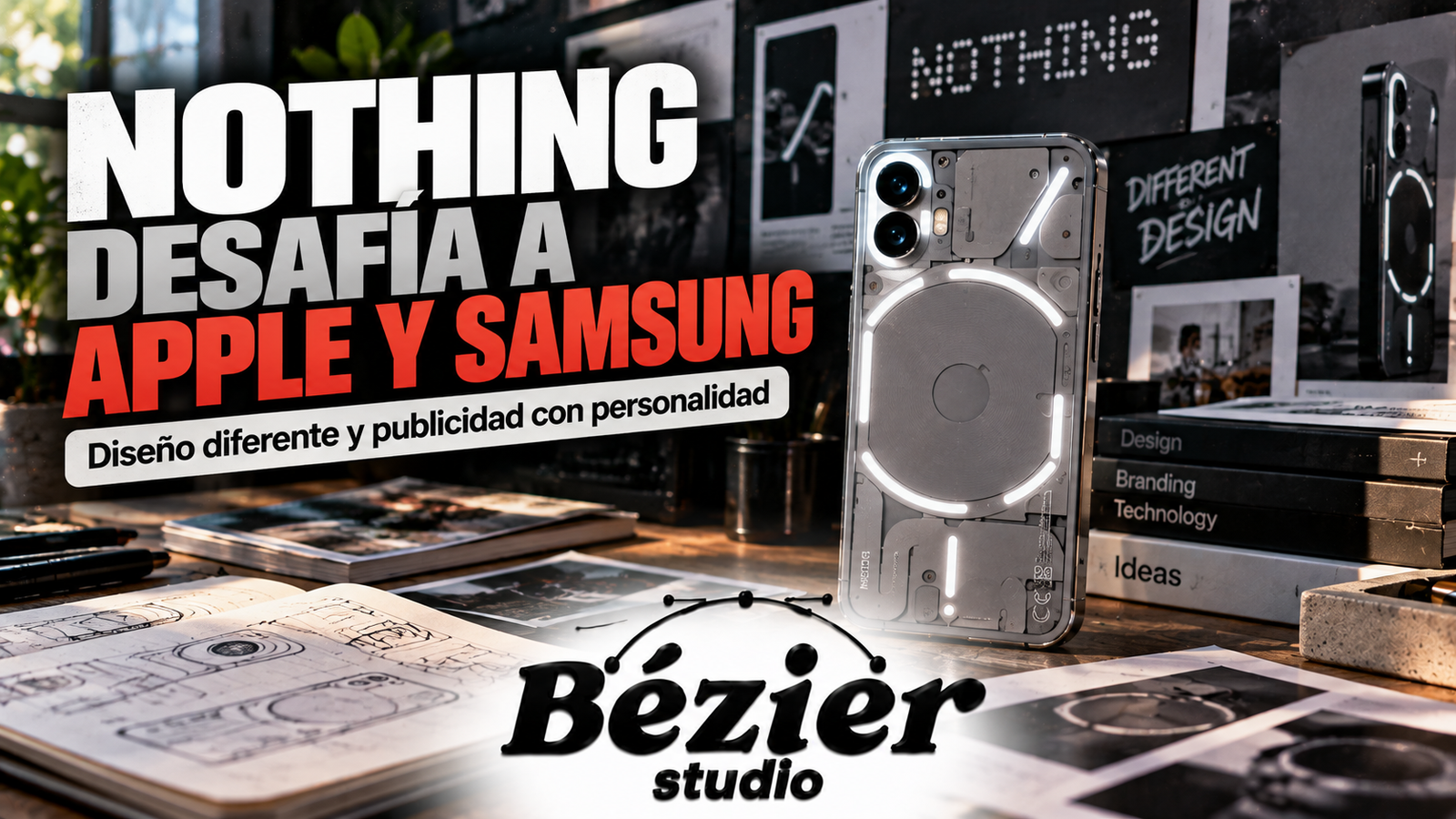 ¡Nothing desafía a Apple y Samsung! La marca que quiere acabar con la publicidad aburrida de los celulares