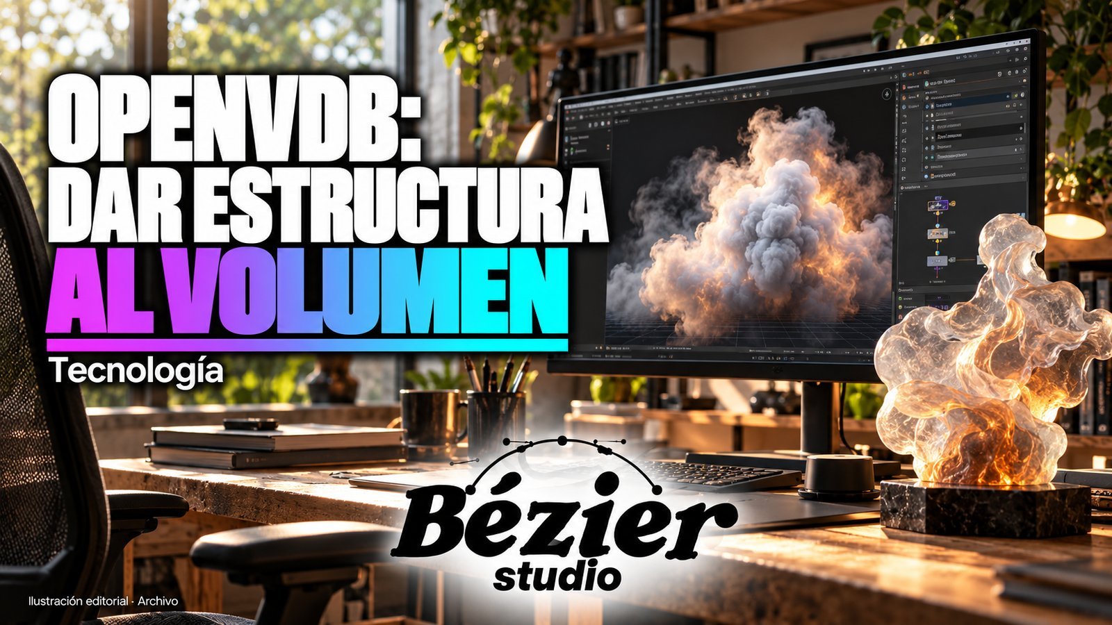 OpenVDB abrió herramientas para representar humo, nubes y otros volúmenes digitales