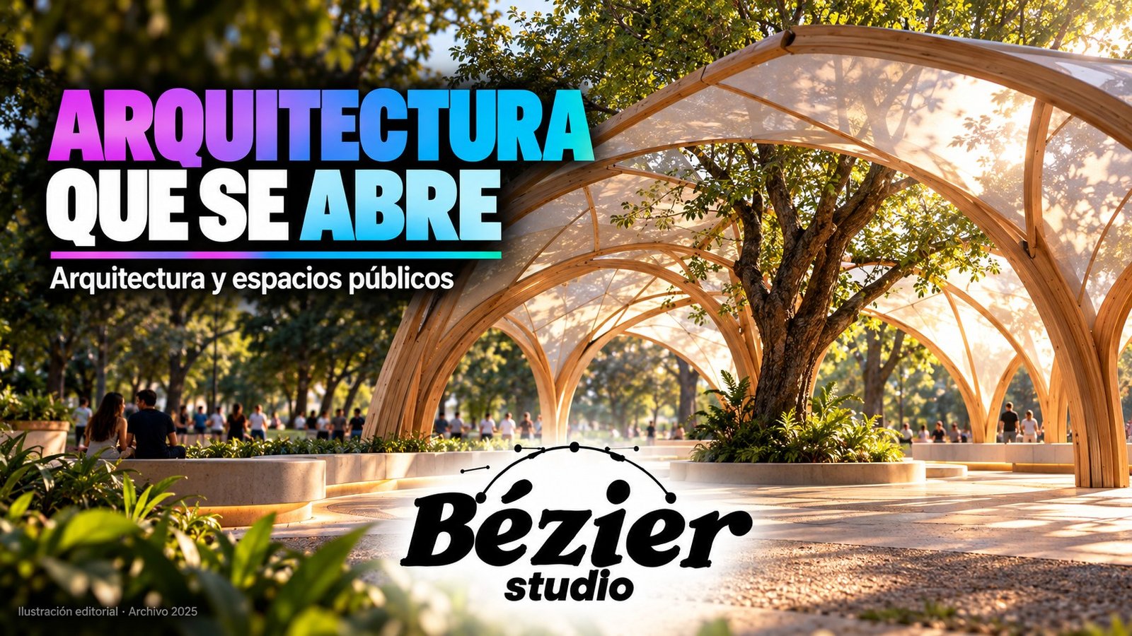 Marina Tabassum convirtió el pabellón Serpentine 2025 en una arquitectura que se abre