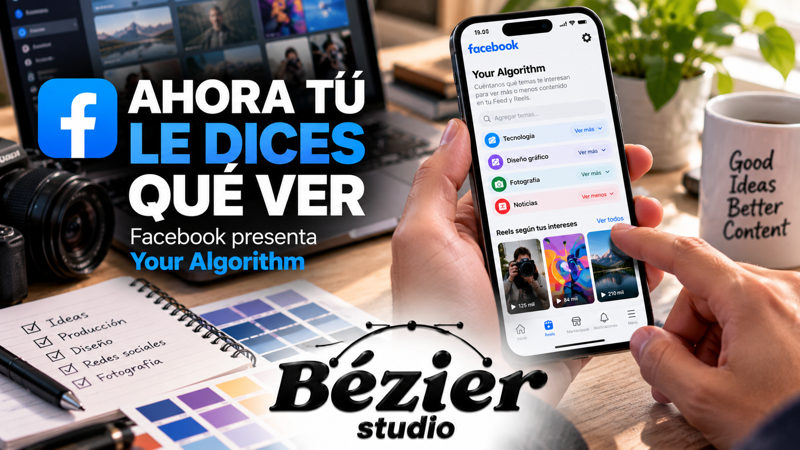 ¡Facebook cambia su algoritmo! Ahora podrás decirle a la inteligencia artificial qué quieres ver y qué contenido evitar