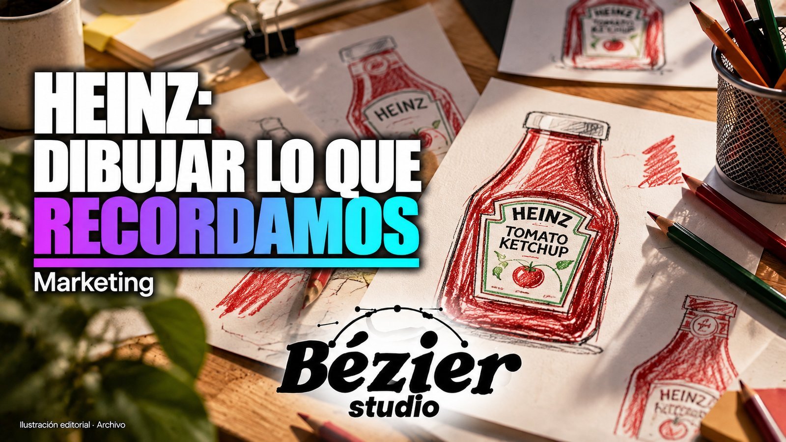 Heinz Draw Ketchup convirtió dibujos de participantes en una demostración de reconocimiento