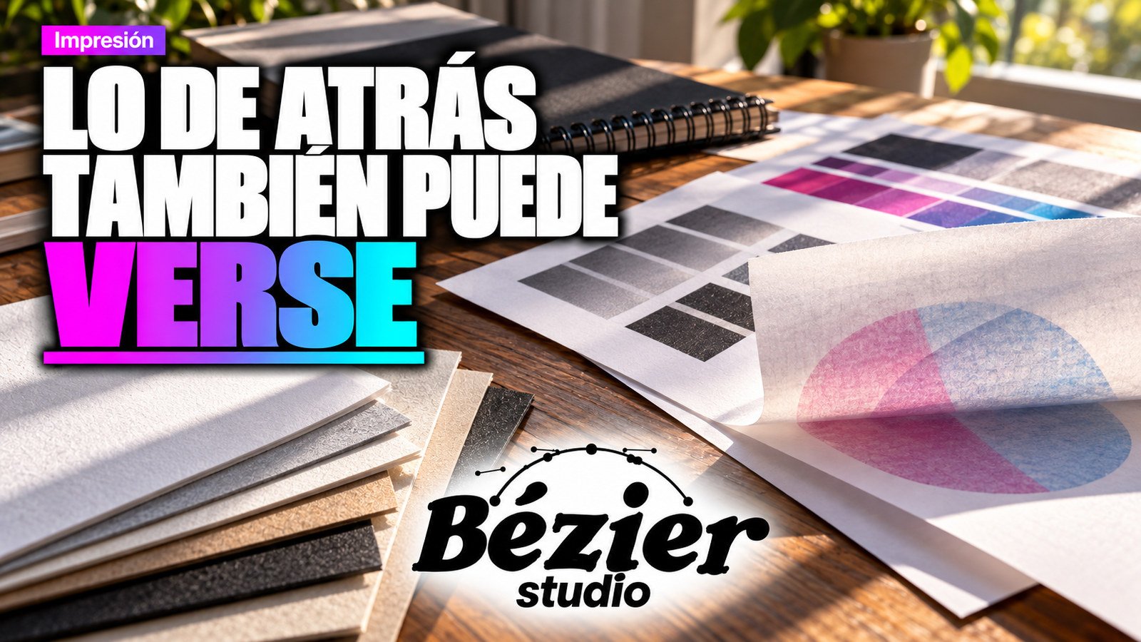 Opacidad del papel: lo que aparece detrás también afecta la lectura