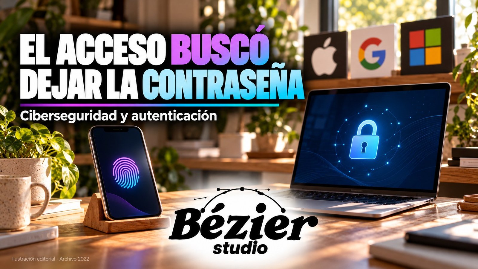 Apple, Google y Microsoft respaldaron un acceso común sin contraseñas