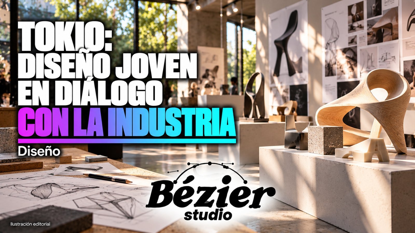 Tokio conecta diseño e industria: así plantea iichiko su proyecto universitario