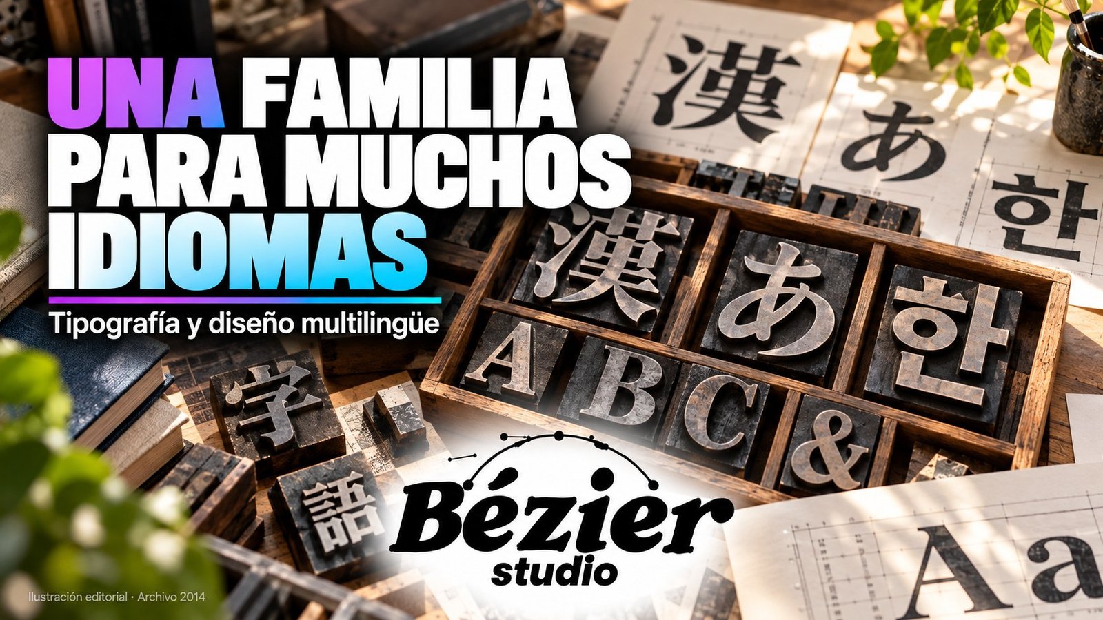 Source Han Sans abrió una familia tipográfica para conectar idiomas asiáticos