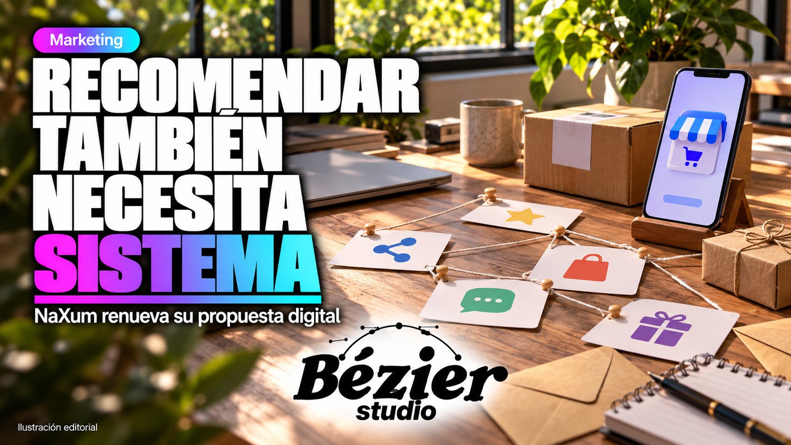 Recomendar también necesita sistema: NaXum renueva su propuesta digital con IA