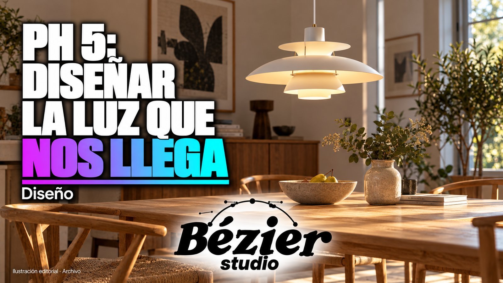 PH 5 organizó pantallas y reflejos para controlar cómo vemos la luz