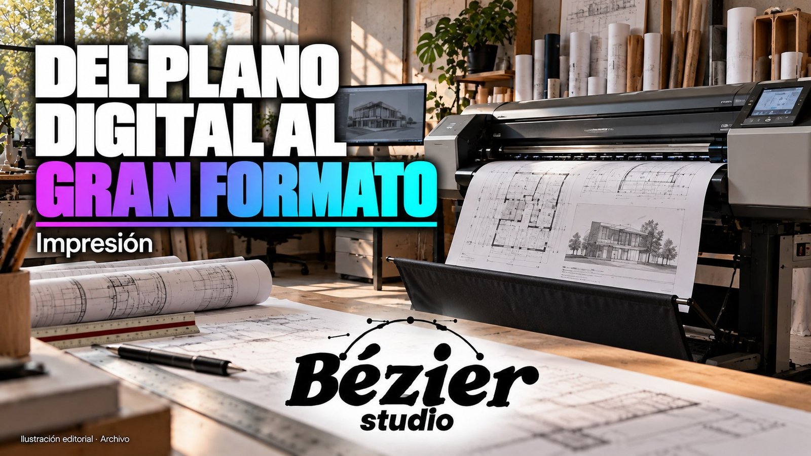 HP DesignJet: cuando los planos encontraron otra forma de llegar al papel