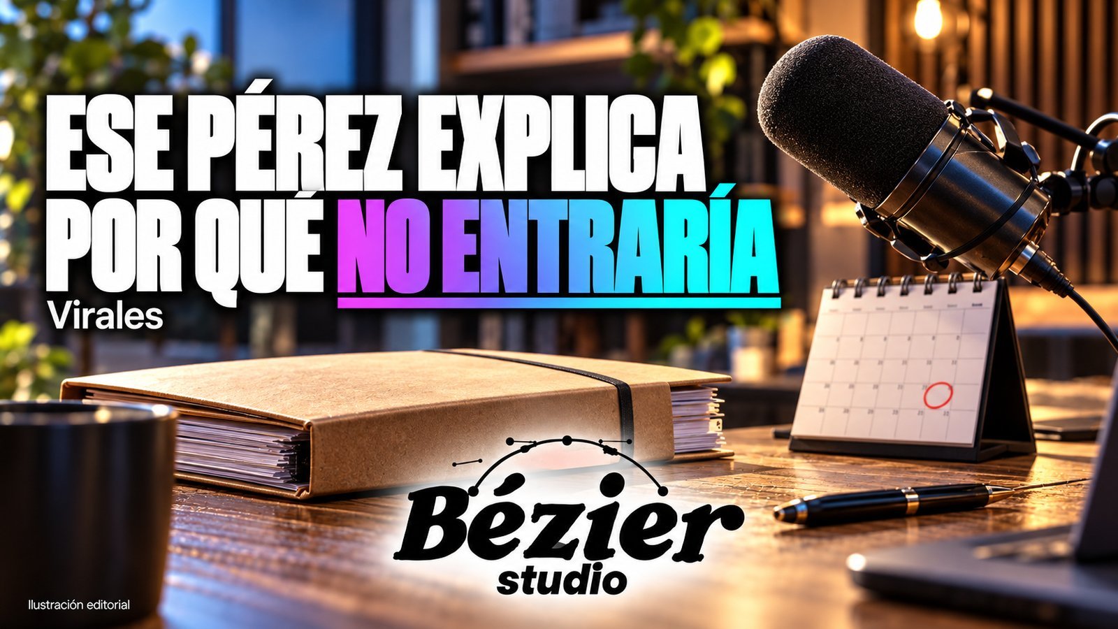Ese Pérez explica por qué su contrato le impediría entrar a La Mansión VIP
