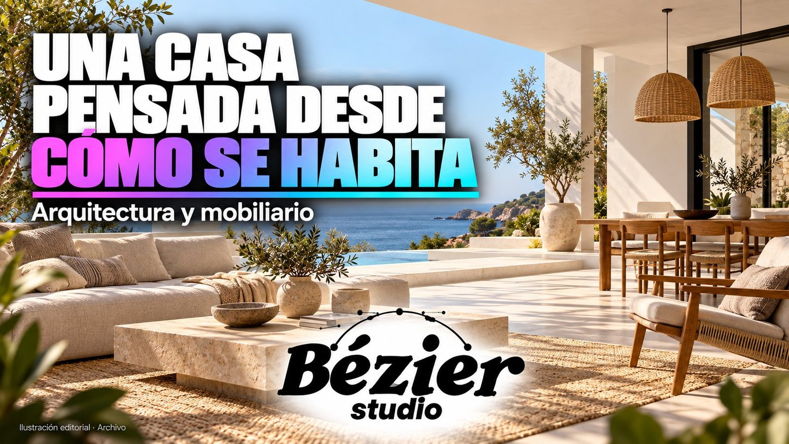 Eileen Gray diseñó E-1027 como una relación entre arquitectura, mobiliario y vida cotidiana