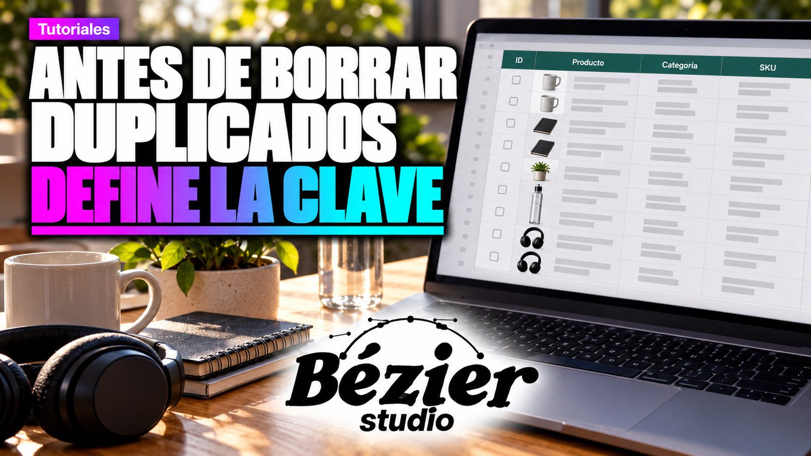 Quitar duplicados en Sheets: define la clave antes de eliminar filas