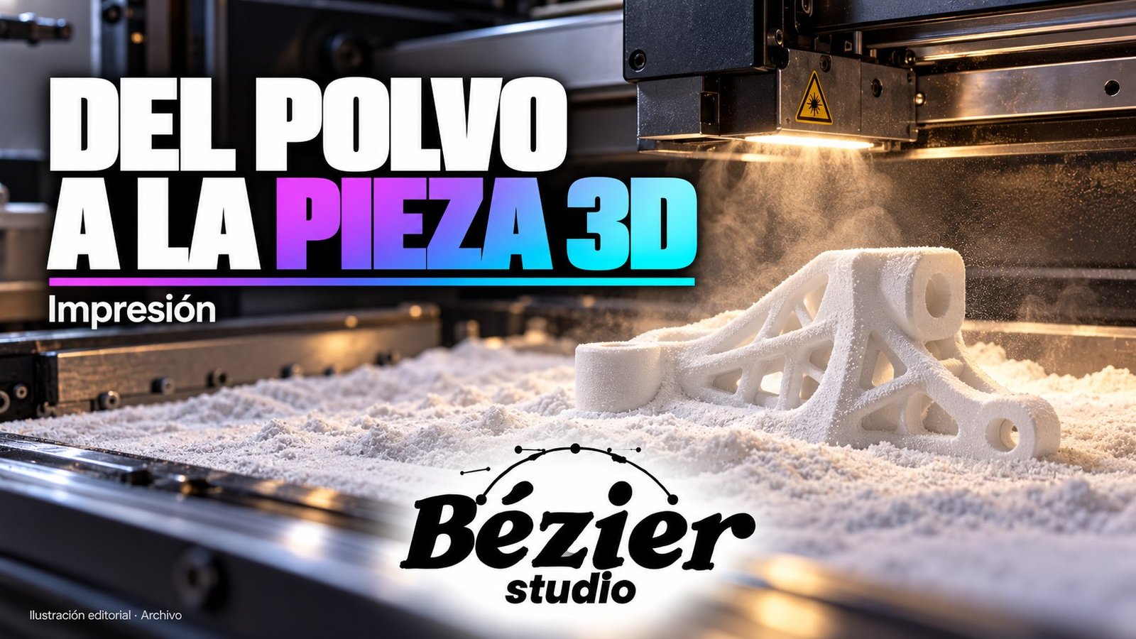 SLS: la investigación que convirtió un lecho de polvo en piezas impresas en 3D