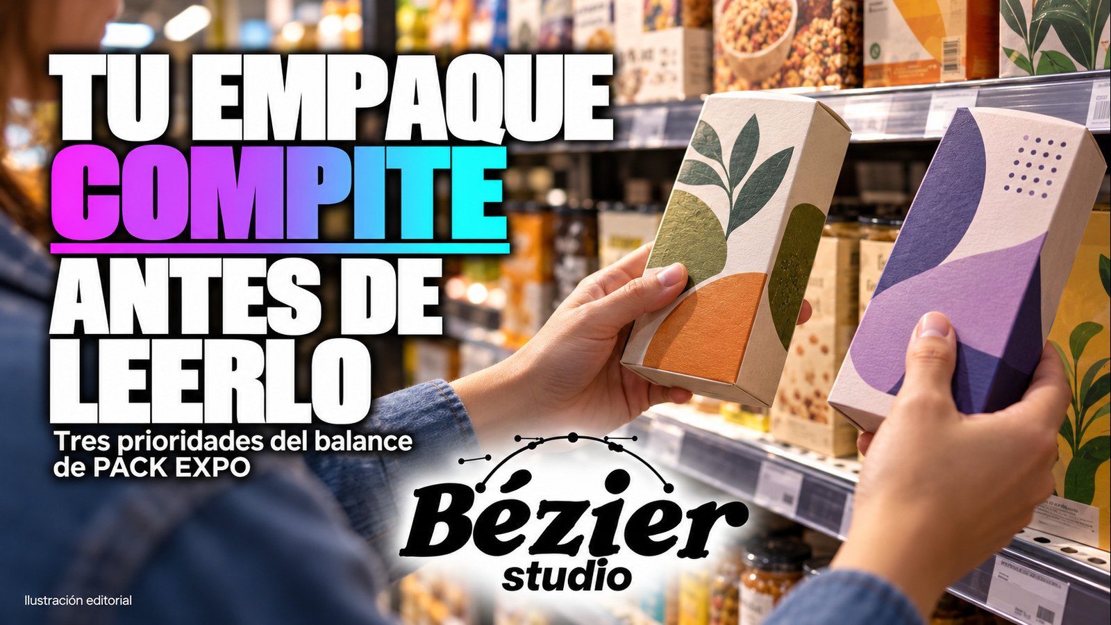 Tu empaque compite antes de que lean la etiqueta: tres prioridades que dejó PACK EXPO