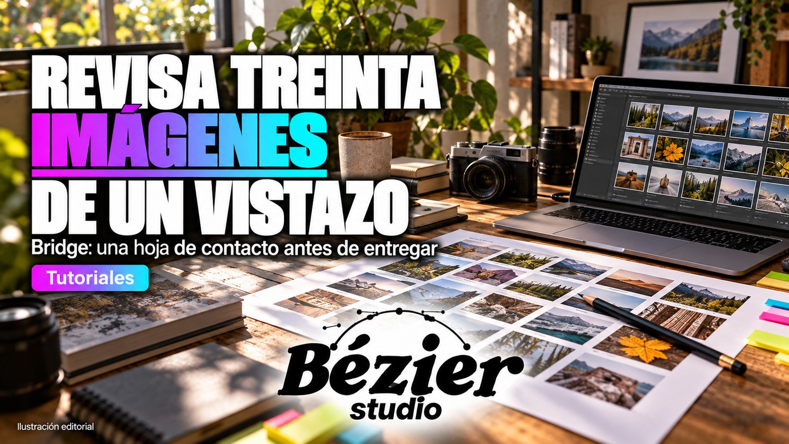Treinta imágenes de un vistazo: cómo una hoja de contacto puede salvar una entrega