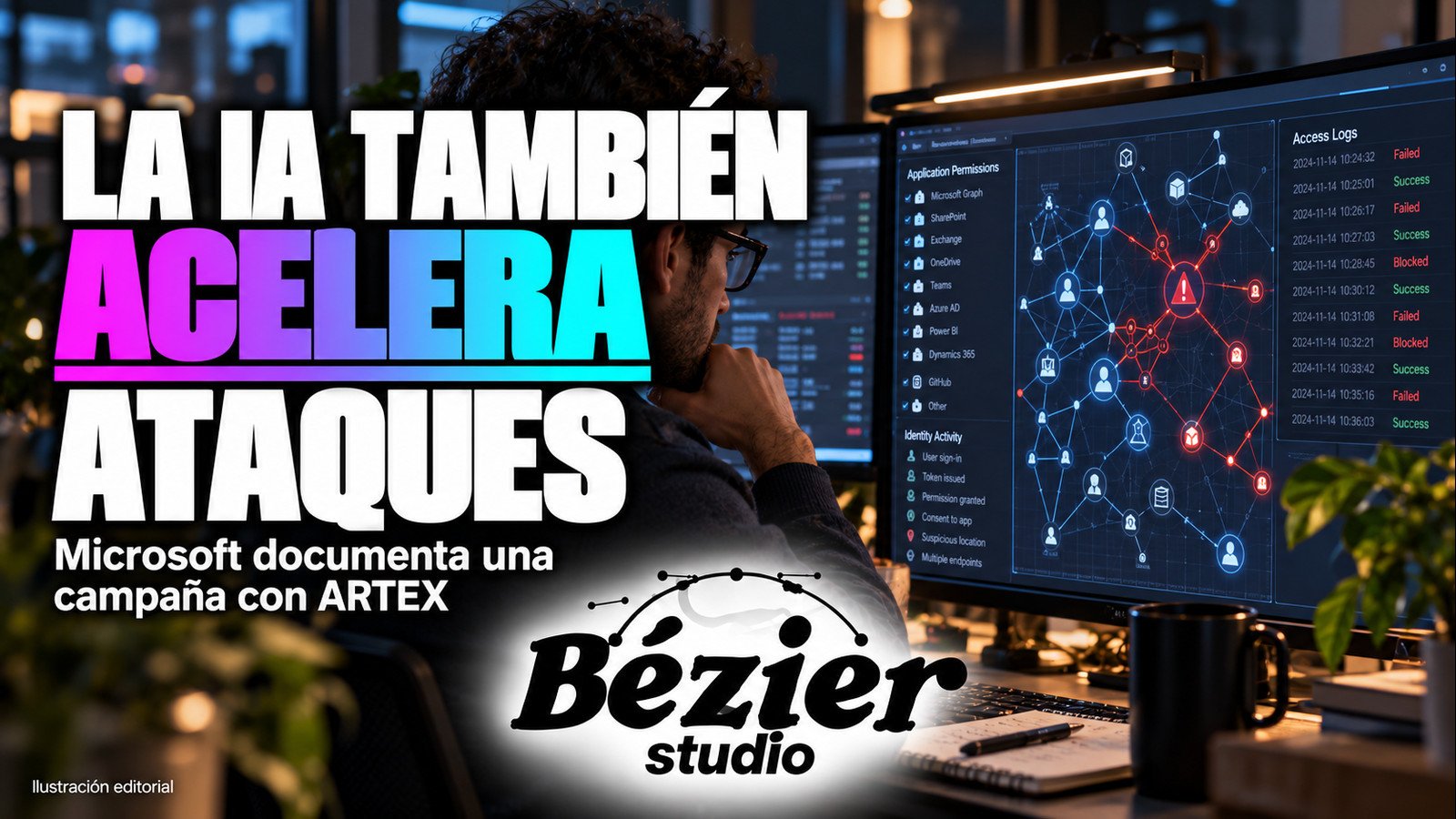 La IA también acelera ataques: Microsoft documenta el uso de ARTEX contra organizaciones