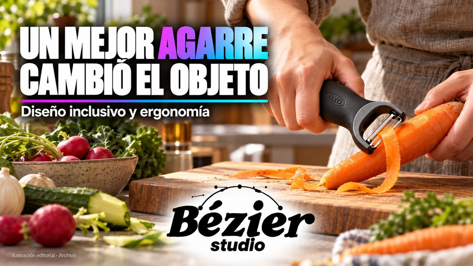 OXO Good Grips llevó la facilidad de agarre al centro del utensilio de cocina