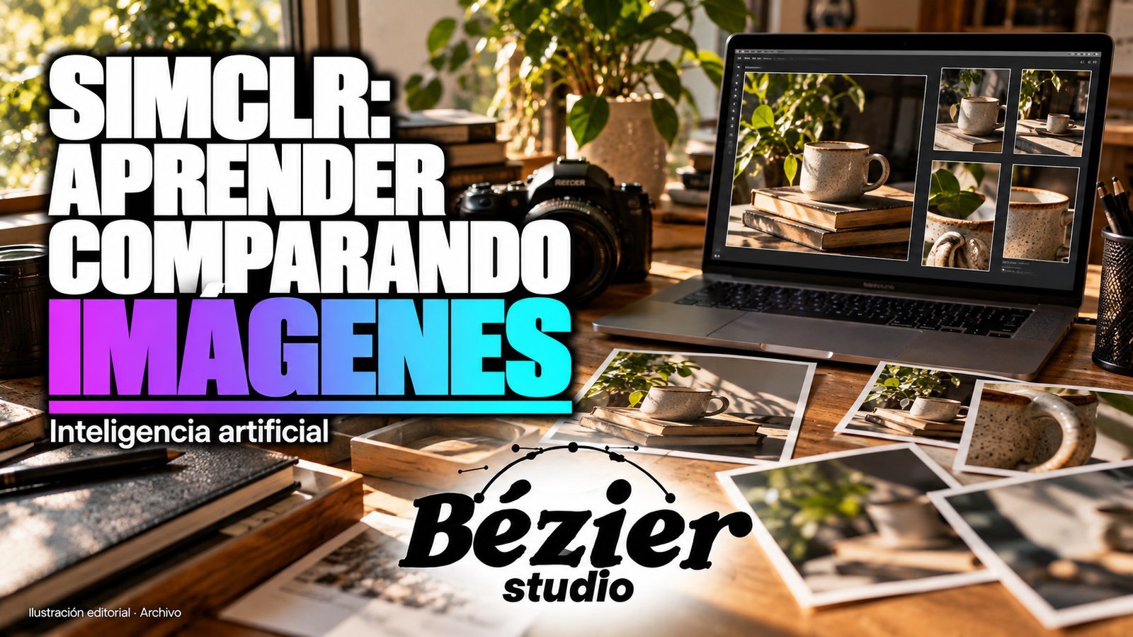 SimCLR mostró cómo aprender relaciones visuales comparando versiones de una imagen