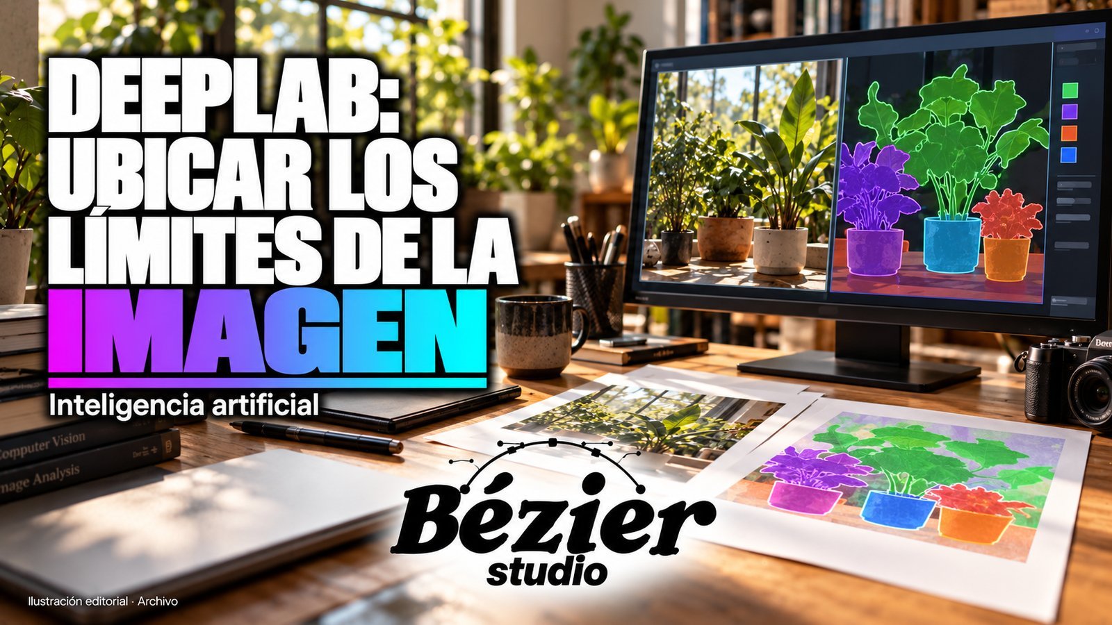 DeepLab combinó redes y relaciones entre píxeles para delimitar regiones de una imagen