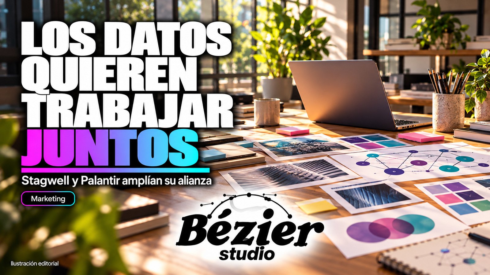 Los datos quieren trabajar juntos: Stagwell y Palantir amplían su alianza de marketing