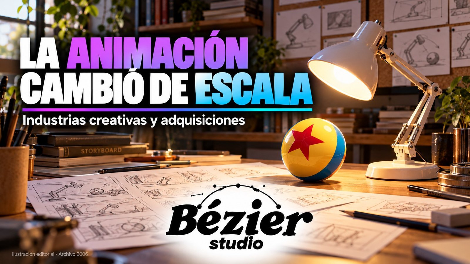Disney compró Pixar en 2006 y reordenó su negocio de animación