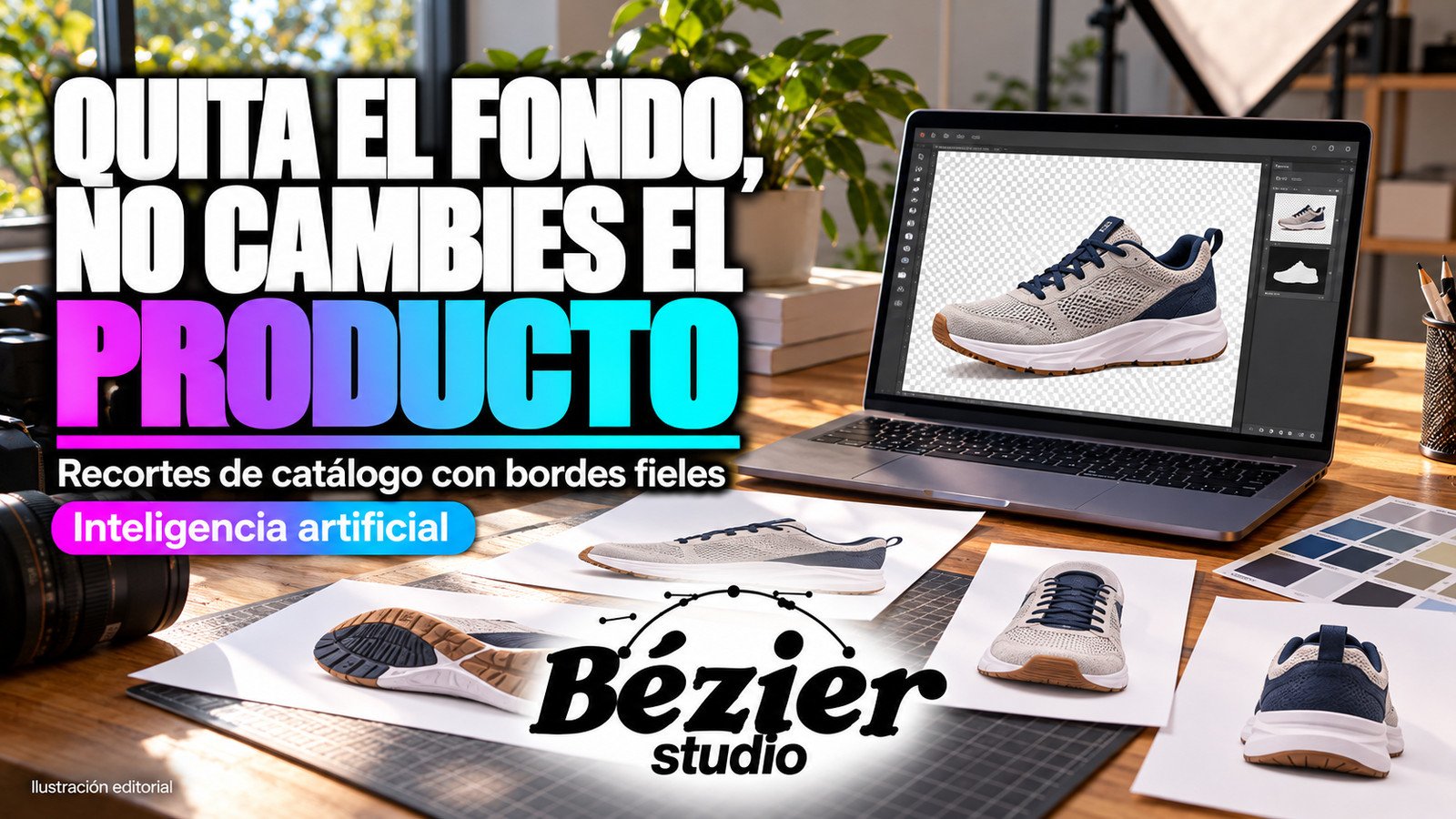 Quita el fondo, no cambies el producto: el error que vuelve poco confiable una foto de catálogo