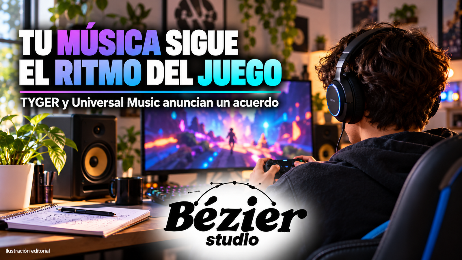 TYGER y Universal Music llevan música adaptativa a los videojuegos