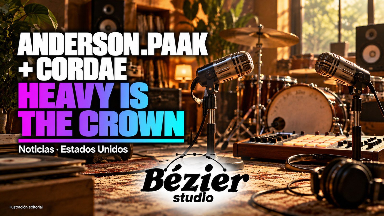 Anderson .Paak y Cordae unen humor y vulnerabilidad en Heavy Is the Crown