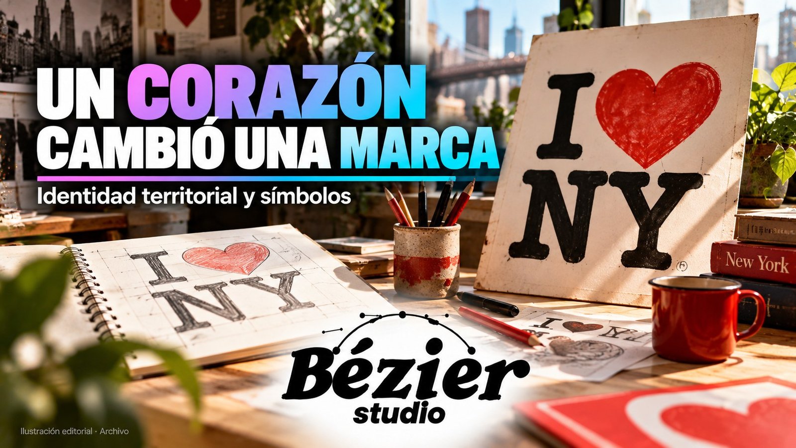 I Love NY convirtió una frase y un corazón en una identidad de lugar