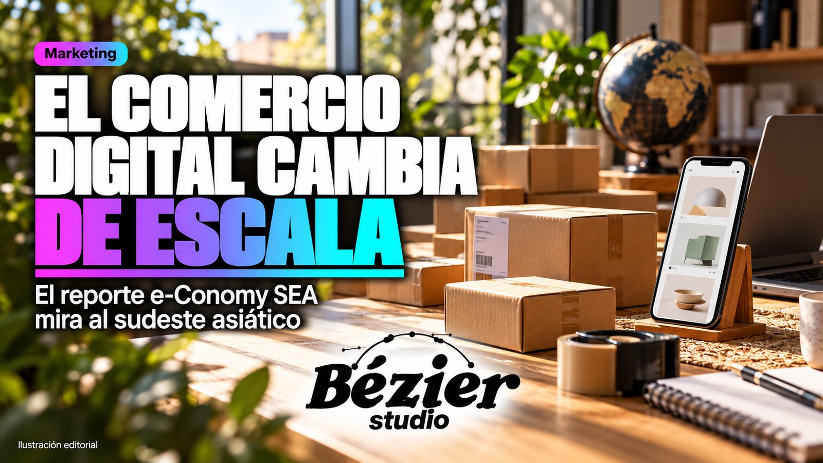 El comercio digital cambia de escala: e-Conomy SEA proyecta más actividad en el sudeste asiático