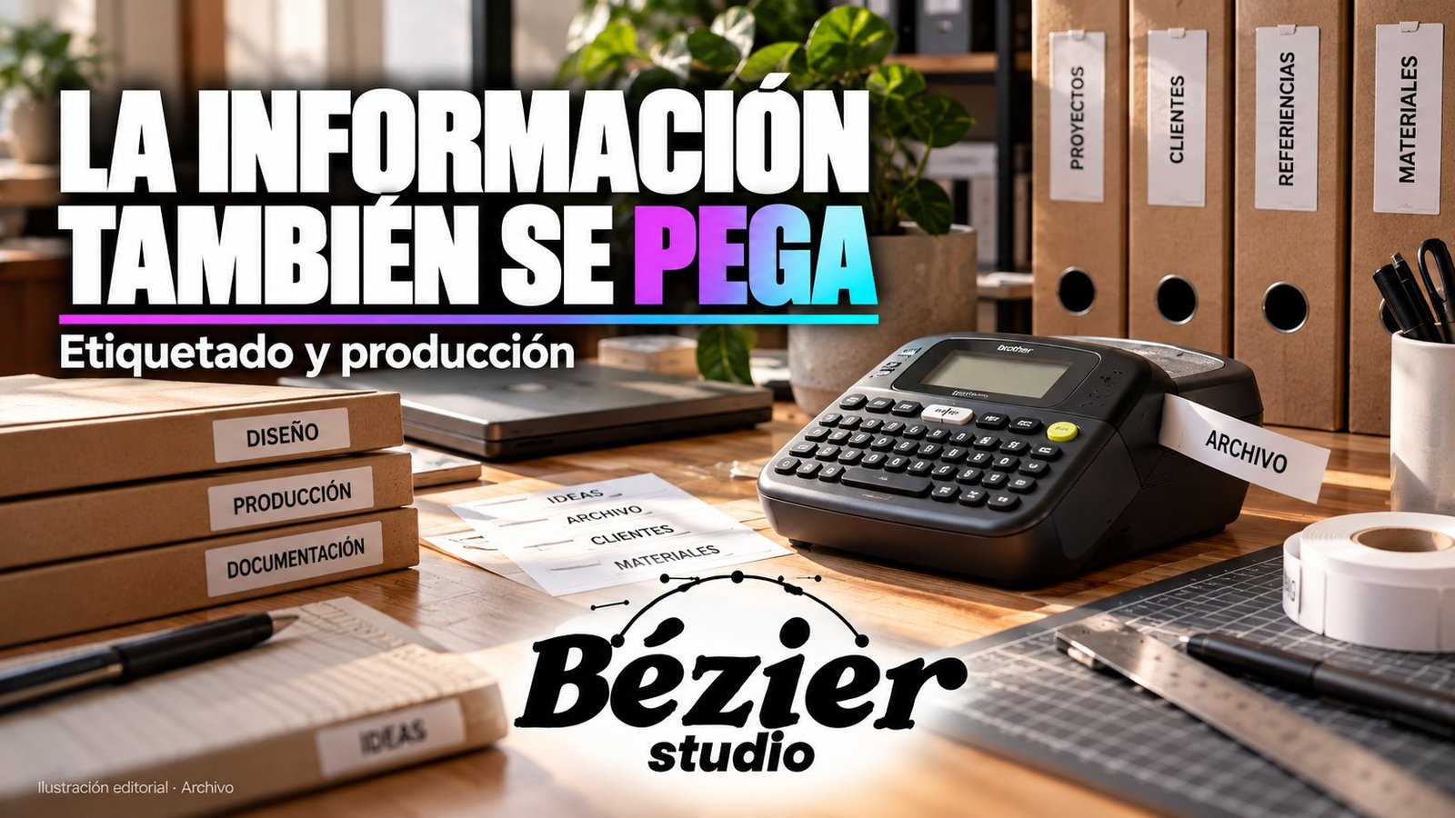 Brother P-touch convirtió las etiquetas en una herramienta cotidiana de organización