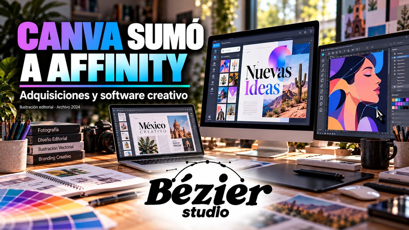 Canva compró Affinity en 2024 y amplió su apuesta por el diseño profesional