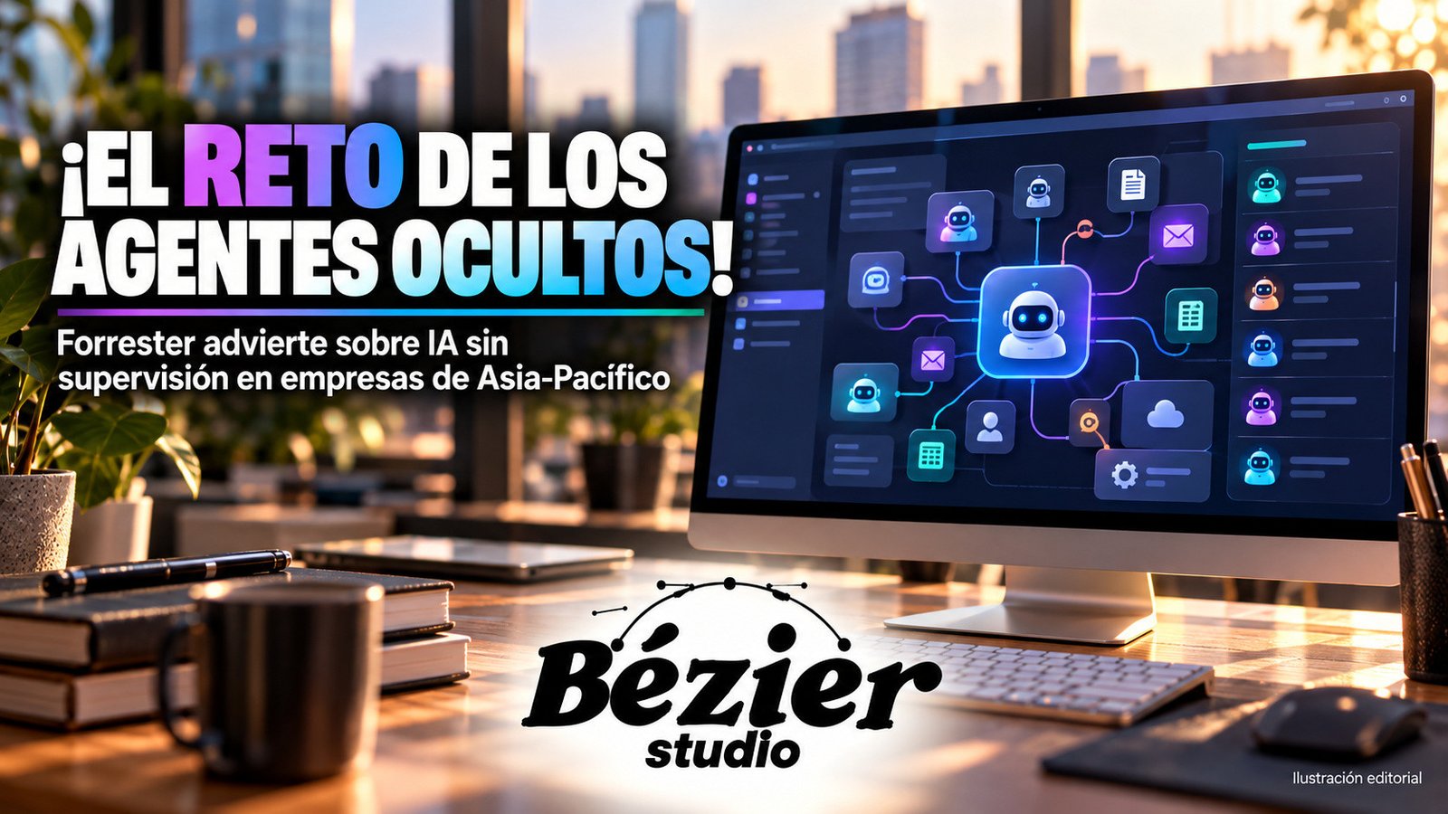Forrester prevé un problema de agentes de IA no autorizados en grandes empresas de Asia-Pacífico